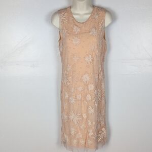 Sundance Beaded Embroidered Sheath Dress